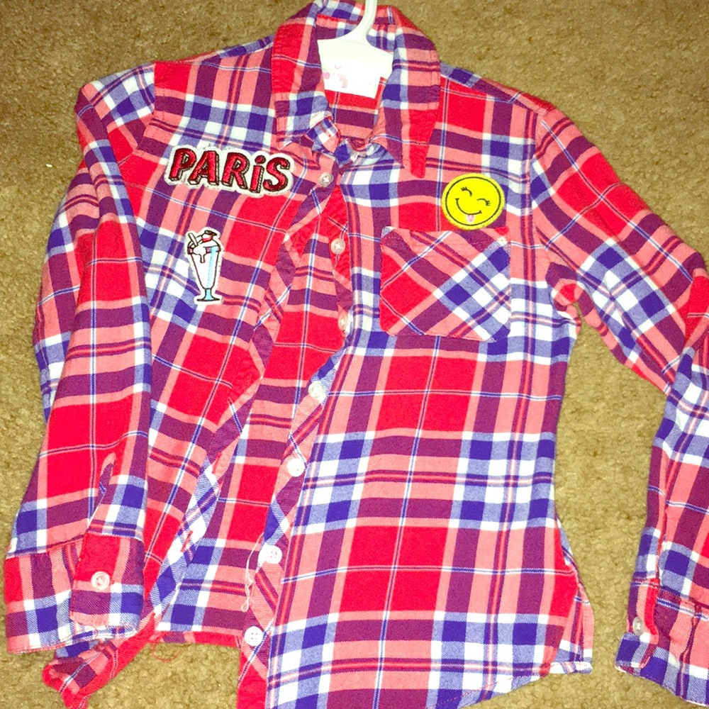 Long sleeve girls shirt